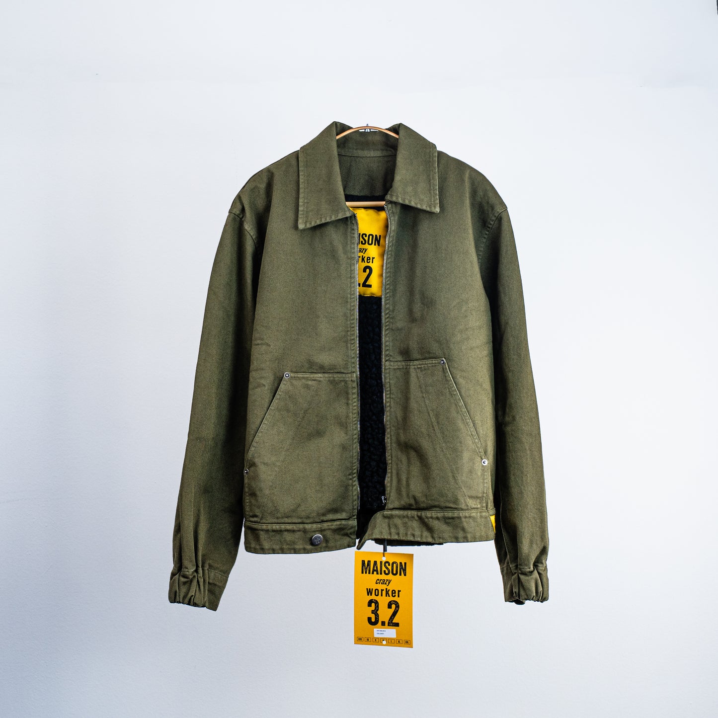 McW 3.2 - Bomber Jacket Tinta Unita Orsetto