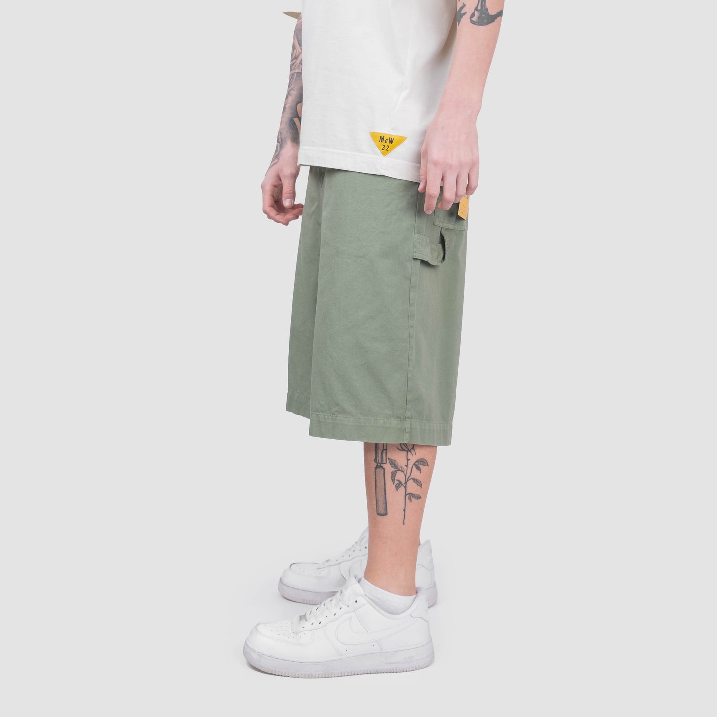 McW3.2 - Bermuda Worker Tinta Unita