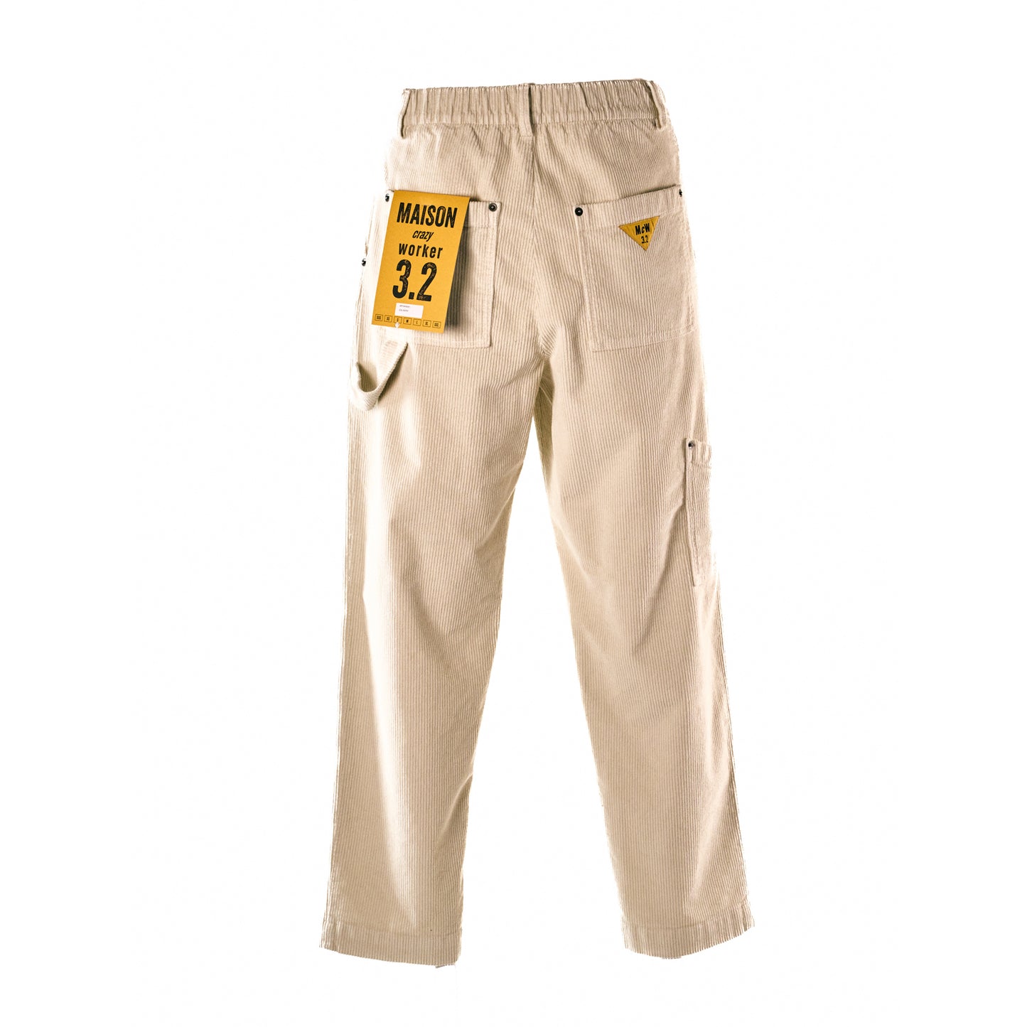 MCW3.2 - Pantalone Worker Millerighe Tinta Unita