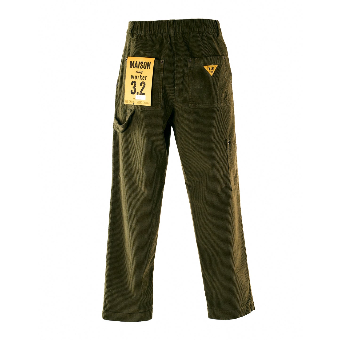 MCW3.2 - Pantalone Worker Millerighe Tinta Unita