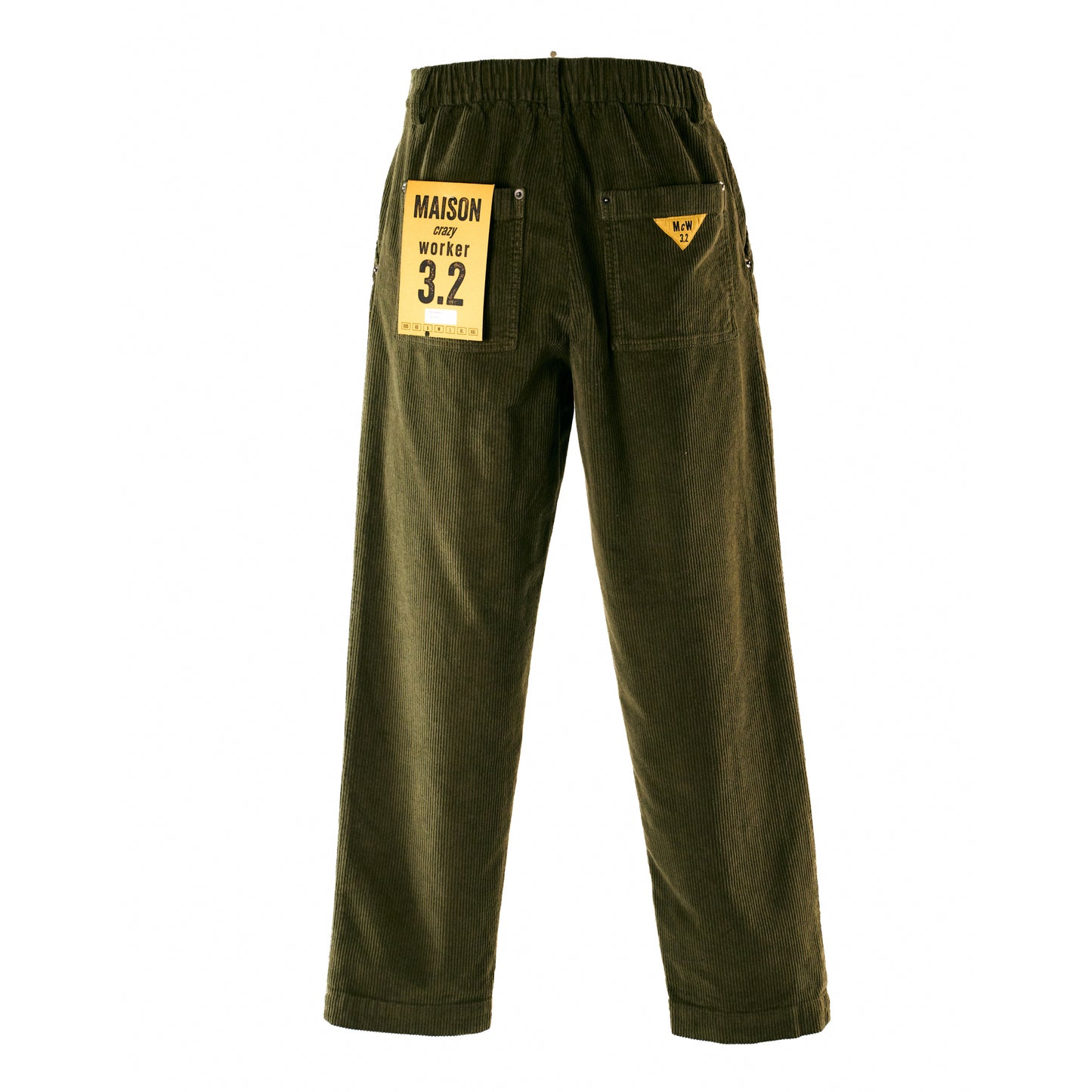 MCW3.2 - Pantalone Manager Millerighe Tinta Unita