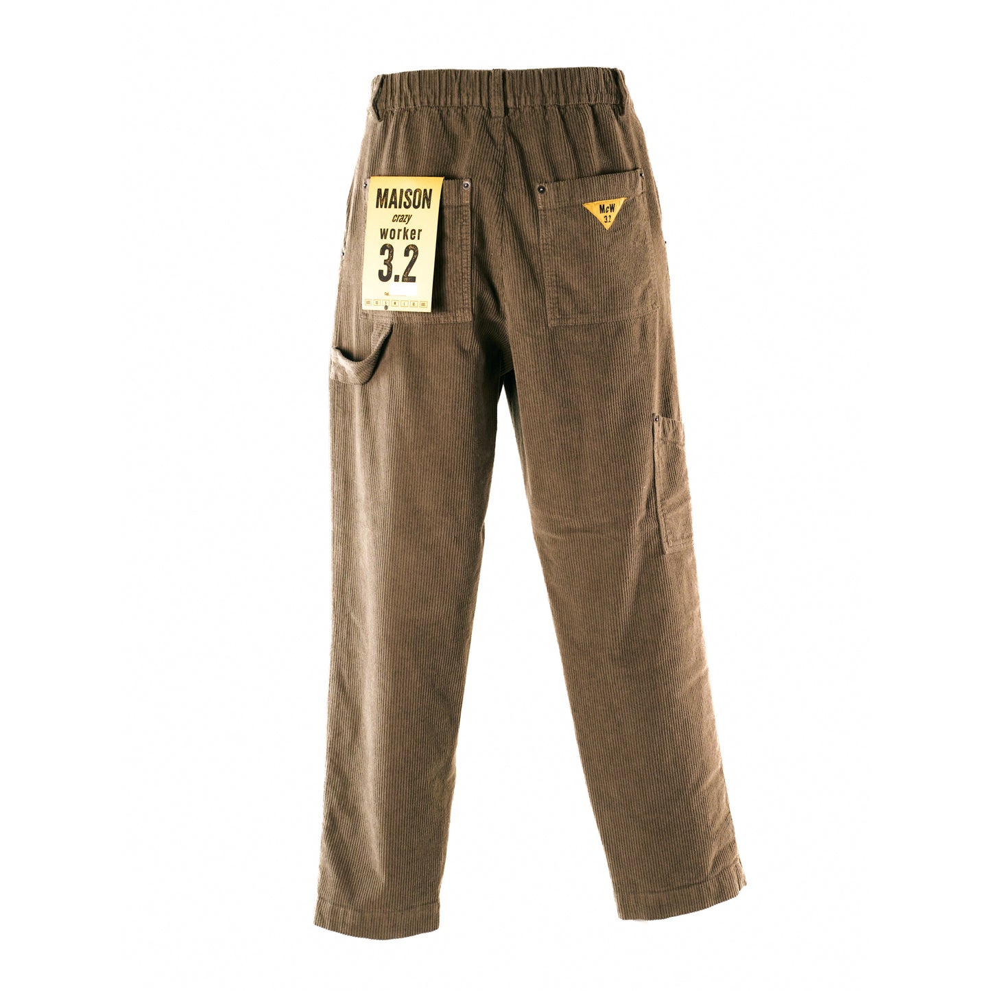 MCW3.2 - Pantalone Worker Millerighe Tinta Unita