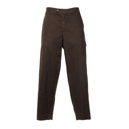 MCW3.2 - Pantalone Worker Tinta Unita Lino