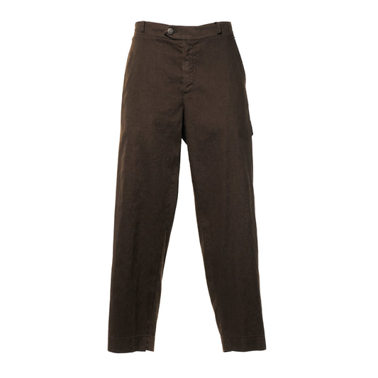 MCW3.2 - Pantalone Worker Tinta Unita Lino